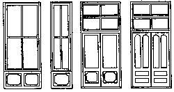 Windows & Doors -- Storefront Set