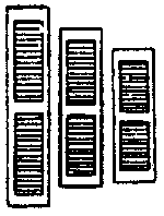 Louvered Window Shutters -- 18 x 56"