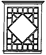 Windows -- Diamond Patterned
