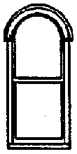 Windows -- Round Top 2 x 6'