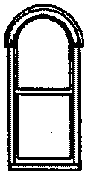 Windows -- Round Top 2 x 6'
