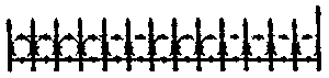 Widow's Walk Iron Railing pkg(4)