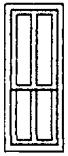 Windows -- Double-Hung, 4-Pane pkg(8)