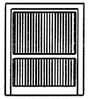 Warehouse Doors .8x1.0" 2/
