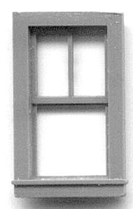 Double-Hung Windows -- 2-Over-1, Scale 28 x 48"  71.1 x 122cm pkg(9)