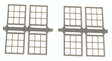 Masonary Windows -- Scale 38 x 55"  96.5 x 140cm pkg(8)