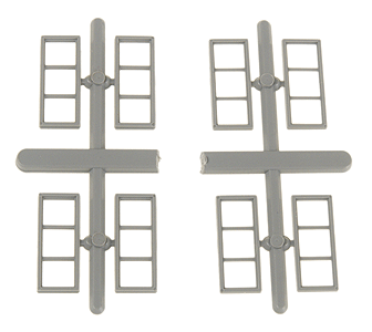 Horizontal Window 3-Pane pkg(8)