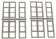 Windows -- Double-Hung 30 x 88" & 3-Pane 64 x 88" pkg(4)