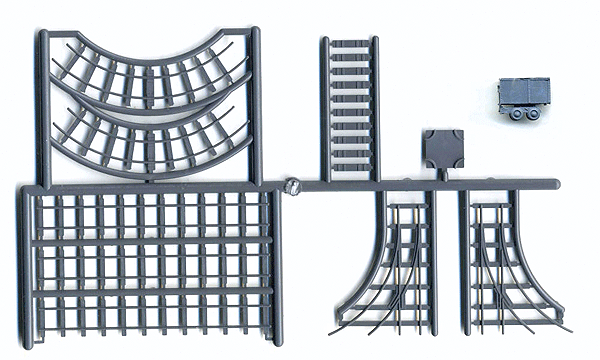 Mine Car & Track - Kit -- Undecorated