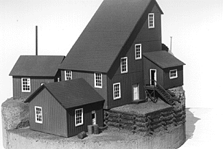 East Terrible Mill & Mining Co. -- Kit - 7-1/2 x 7-1/8"  19 x 18cm