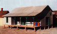 Corrugated Iron Warehouse -- Kit - 4-3/4 x 6-1/4"  11.9 x 15.7cm