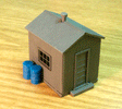 Corrugated Metal Utility Building -- Kit