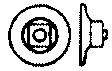 Square Nut-Bolt-Washer -- 7/8"