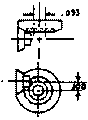 2:1 Ratio Gear & 3/32" Bore w/Cross Box