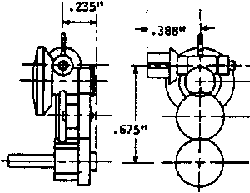 4:1 Right Angle Tower -- With .078" U-Joint