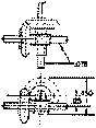 1:1 Skew Bevel Gears -- 1/8" Offset, .078" Bore