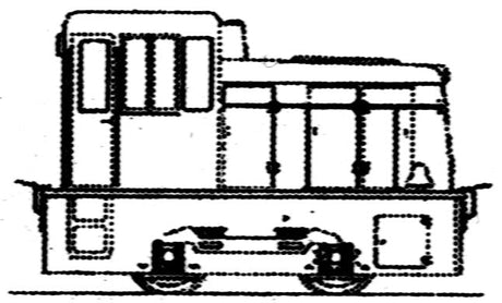 GE 25-Ton Industrial Locomotive -- HOn3-2