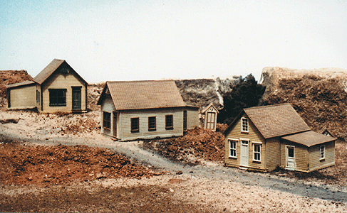 Reese Street Row Houses -- Kit pkg(3)