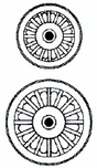 Circus Wagon Wheels -- Sunburst (2 Sets)
