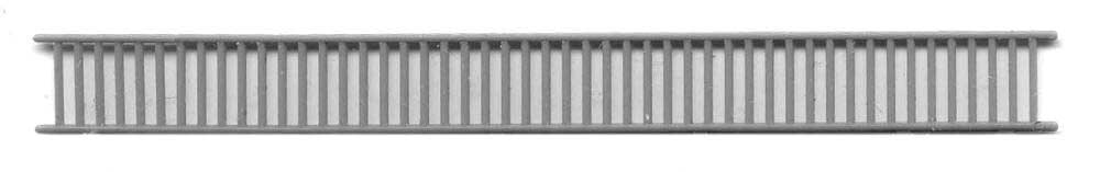 Railing -- 2 x 3/16"  5.1 x .5cm pkg(4)