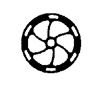 Brake Wheels -- 6-Spoke - Colorado & Southern/Southern Pacific