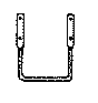 Freight Car Stirrup Steps -- Brown