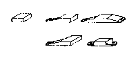 Stock Car Post & Brace Feet -- Rio Grande