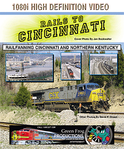BLU-RAY DVD -- Cincinnati Rails
