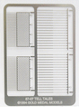 Railroad Telltales (Overhead Clearance Protection) -- 4 Sets, 2 Styles