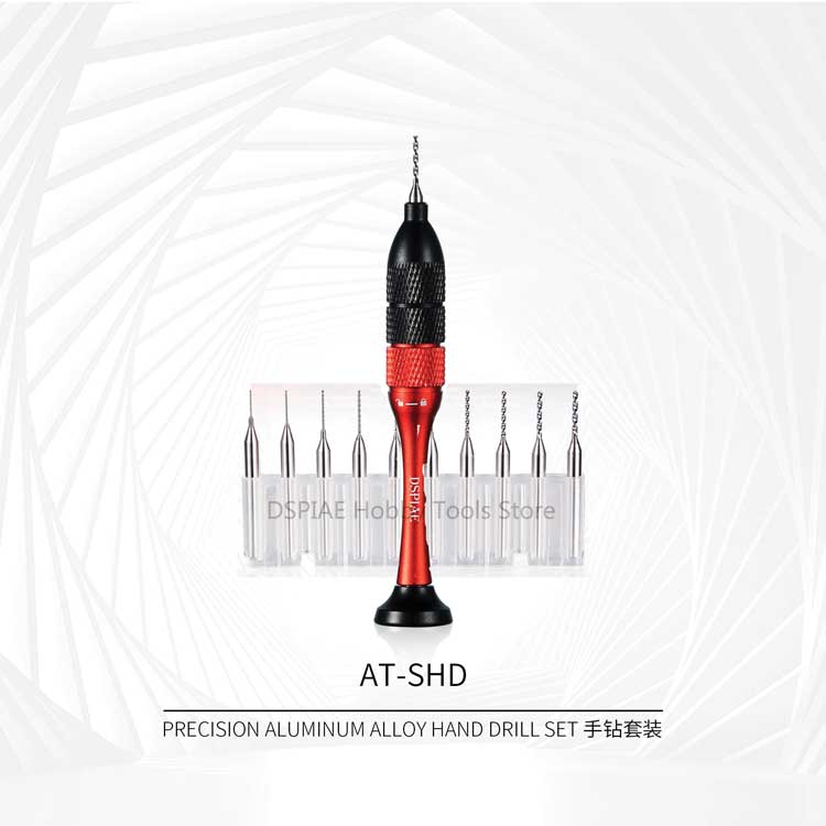 AT-SHD Precision Aluminum Alloy Hand Drill Set