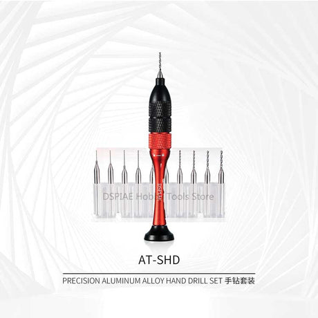 AT-SHD Precision Aluminum Alloy Hand Drill Set