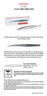 Precision Flat Tipped Tweezer-3