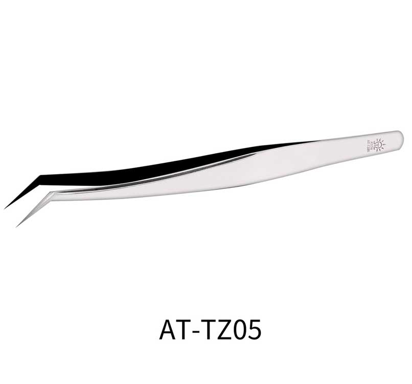 Angled Tweezers
