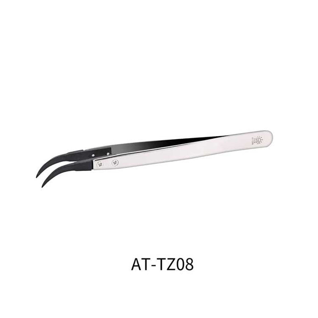 High Precision Stainless Steel Angled Tweezers