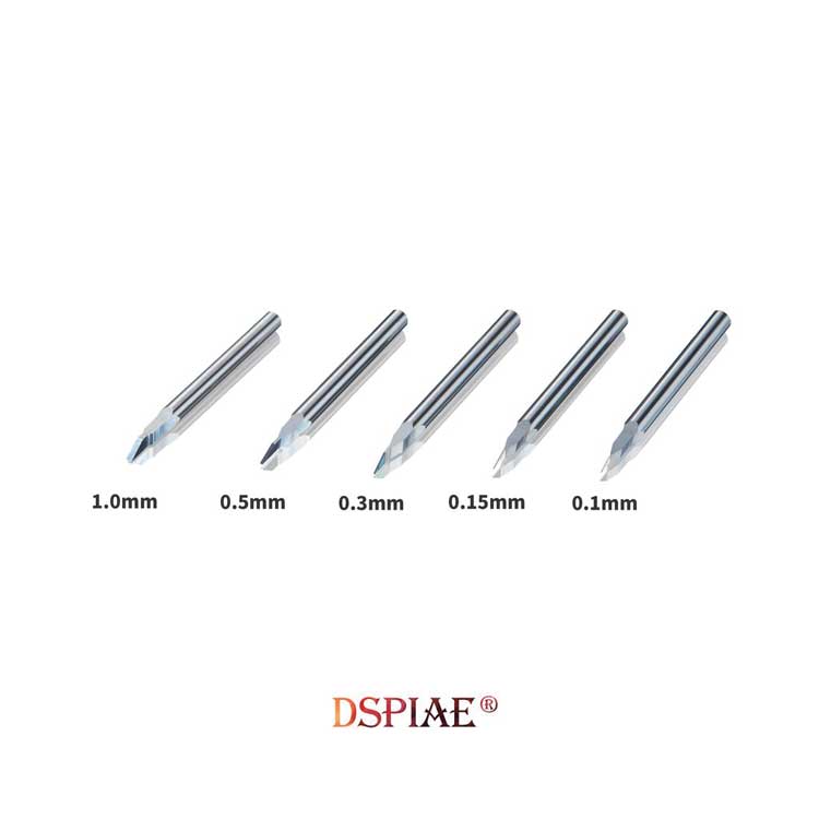 Push Broach Chisel 5-Piece Set (0.1/0.15/0.3/0.5/1.0mm)-2