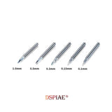 Push Broach Chisel 5-Piece Set (0.1/0.15/0.3/0.5/1.0mm)-2