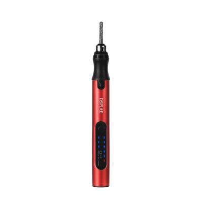 Portable Electric Sanding Pen -- Includes Pen, 3mm Diameter Dome Double Groove Head, USB-C Cord, Wrench-1