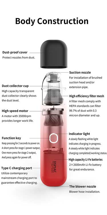 Portable Handheld Vacuum Cleaner-3