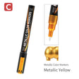 Super Metallic Color Paint Marker -- Metallic Yellow