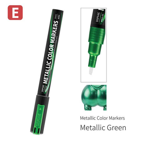 Super Metallic Color Paint Marker -- Metallic Green