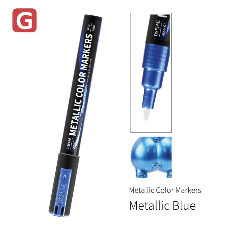 Super Metallic Color Paint Marker -- Metallic Blue