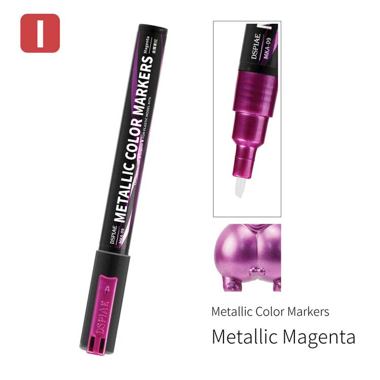 Super Metallic Color Paint Marker -- Metallic Magenta