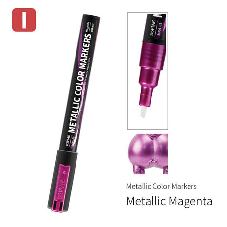 Super Metallic Color Paint Marker -- Metallic Magenta