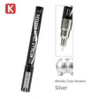 Super Metallic Color Paint Marker -- Silver