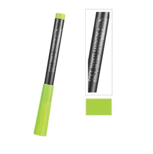 Soft Tipped Water-Based Paint Marker Pen -- Flourescent Green