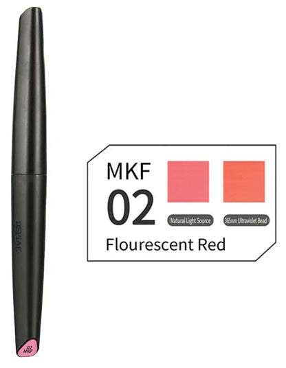 Soft Tipped Water-Based Paint Marker Pen -- Flourescent Red