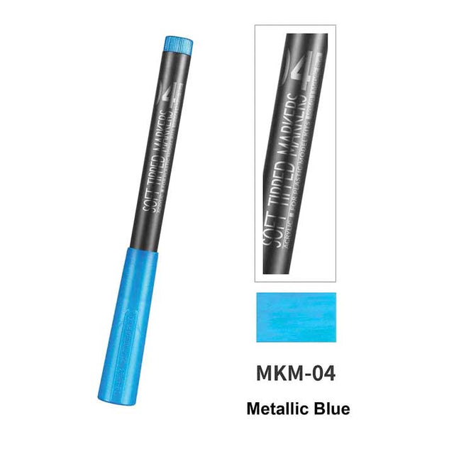 Paint Marker Pen -- Metallic Blue