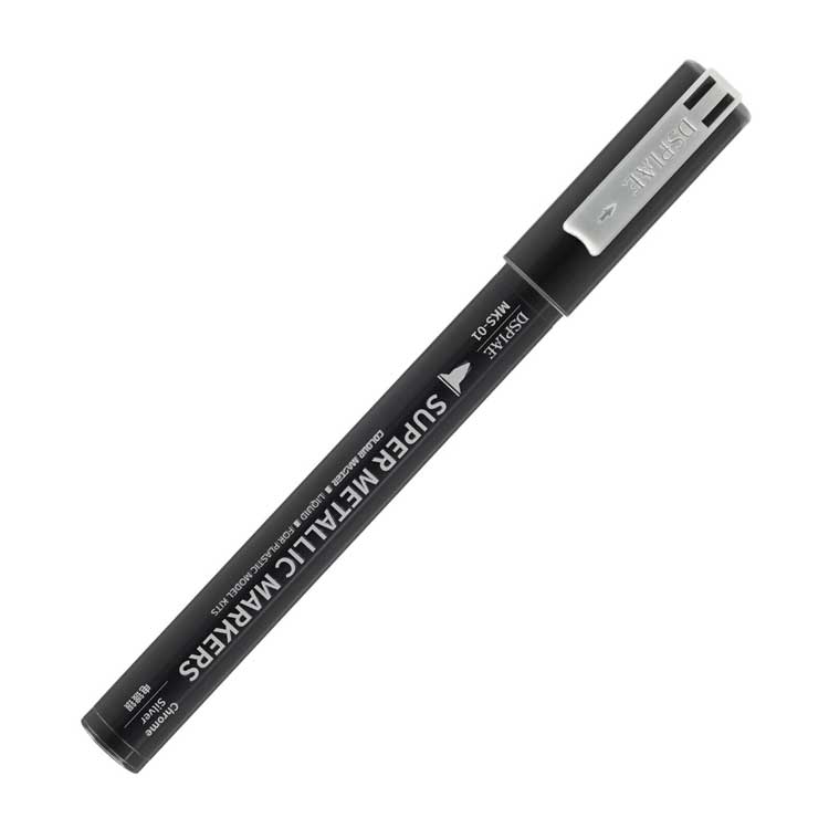 Super Metallic Color Paint Marker -- Chrome Silver