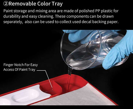 PRO Poseidon Moisturizing Color Mixing Box for Acrylic Paints-4