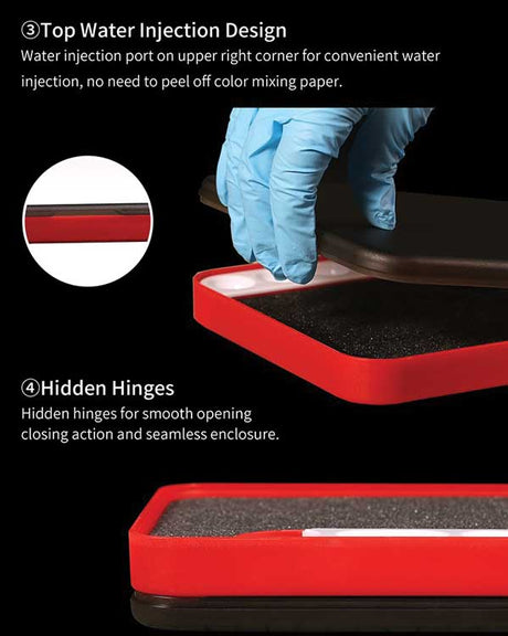 PRO Poseidon Moisturizing Color Mixing Box for Acrylic Paints-5